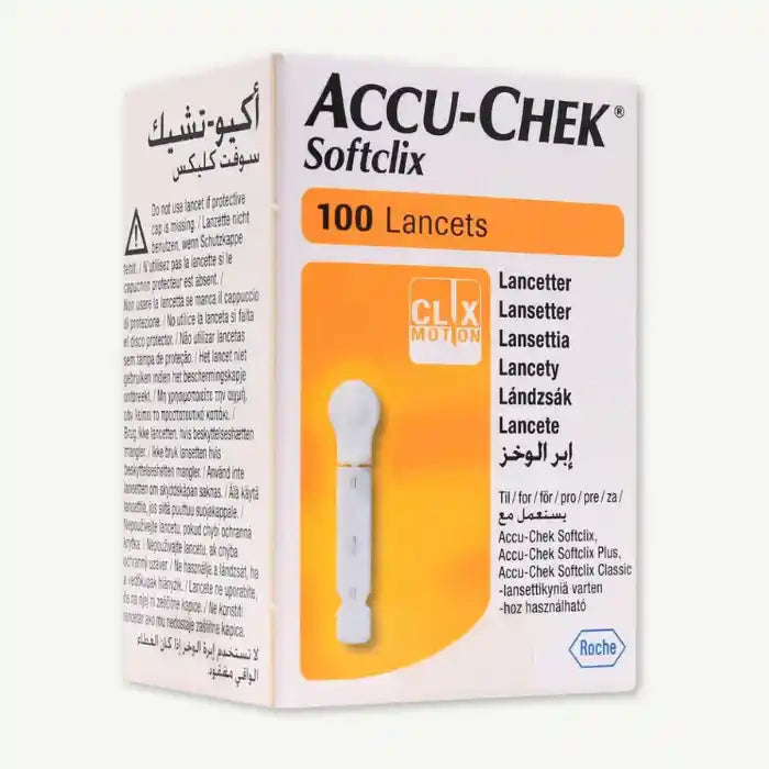 Accu Chek Softclix Lancets 100 Pieces