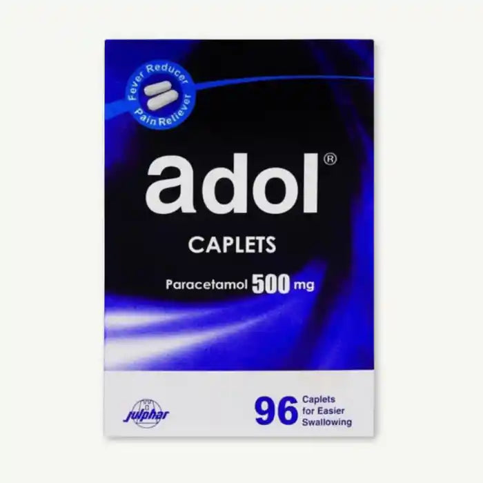 Adol Paracetamol 500 Mg Caplets, 96 Pieces