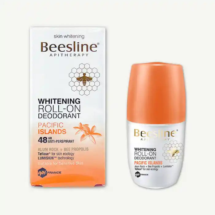 Beesline Apitherapy Pacific Islands Whitening Roll-On Deodorant, 50ml