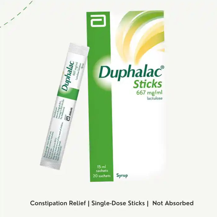 Duphalac 667mg/ml Lactulose Syrup Sticks 20x15ml