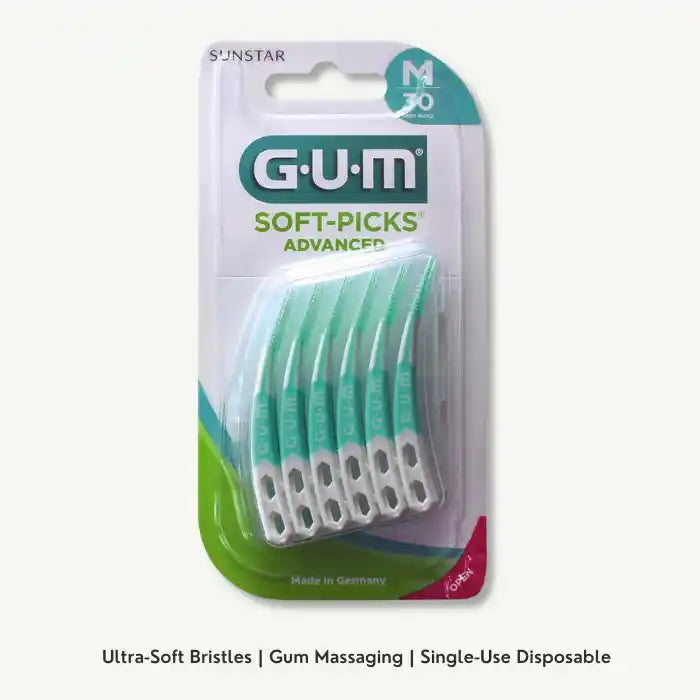 GUM Advanced Soft Toothpicks, 30 Pieces