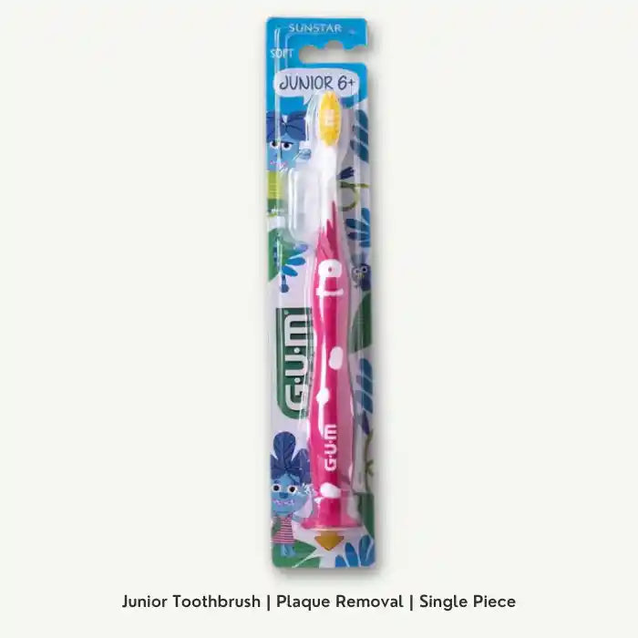 GUM Junior Assorted Toothbrush (6+ Years), 1 Piece