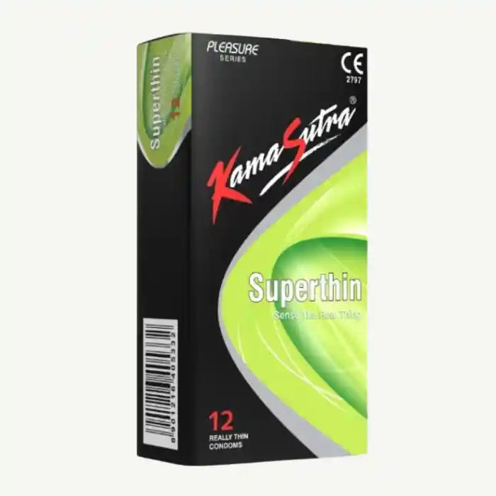 Kama Sutra Super Thin Condoms, 12 Pieces