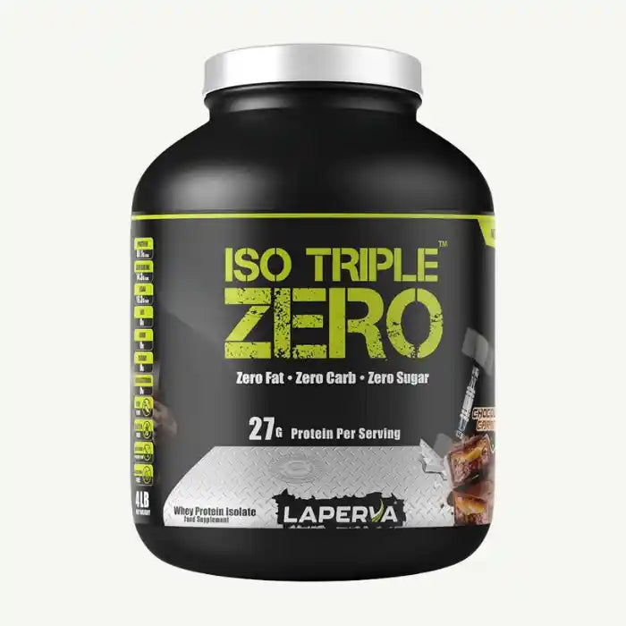 Laperva Iso Triple Zero Next Generation Chocolate Caramel Whey Protein Isolate, 4lb