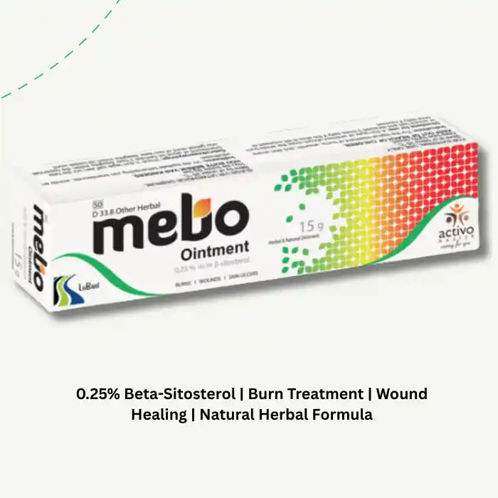 MEBO 0.25% Beta-Sitosterol Herbal Natural Ointment 75g