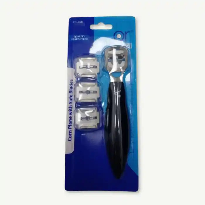 Or Bleu Black Steel Corn Plane with Replaceable Blades, 1 Pack
