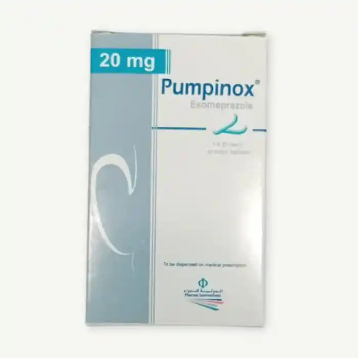 Pumpinox 20mg Tablets, 14 Tablets