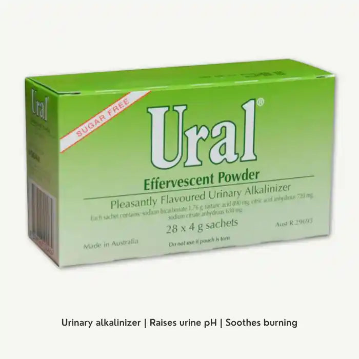 Ural Effervescent Granules 4 g 28 Sachets