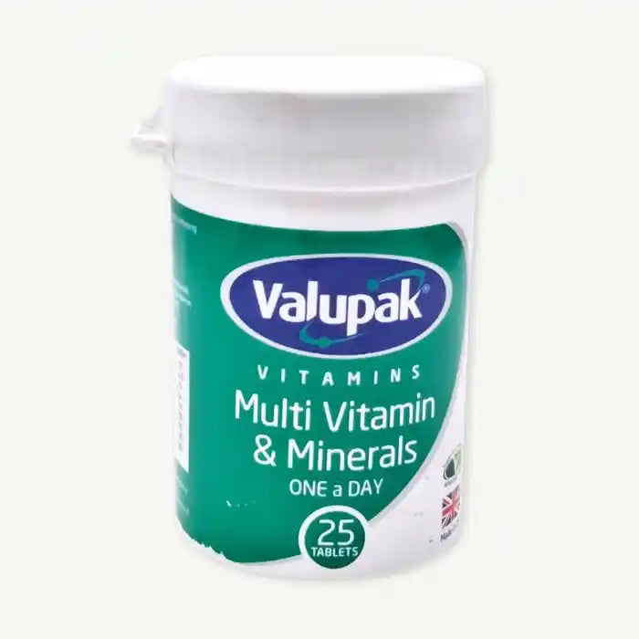 Valupak Multivitamin Plus Mineral, 25 Pieces