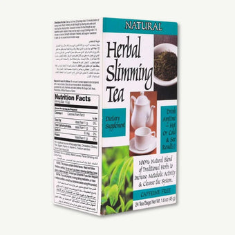 compare product 21st Century Herbal Slimming Natural Tea Bags, 24 Tea Bags