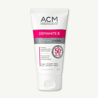 compare product ACM Depiwhite S Whitening Photo-Protector Face Cream for Brown Spots SPF50+, 50ml
