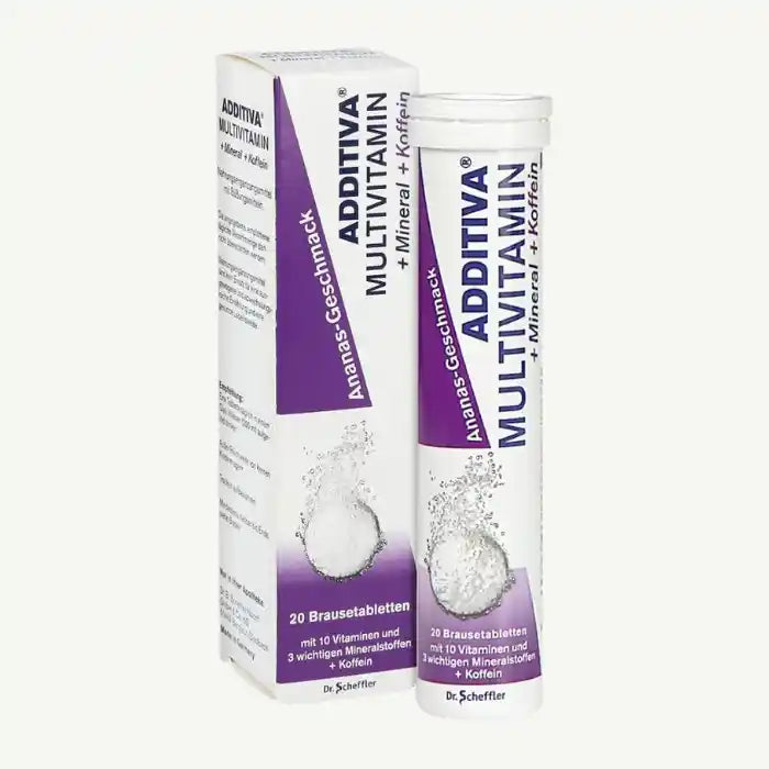 ADDITIVA MULTIVITAMINS +minerals+caffeine 20 tablet
