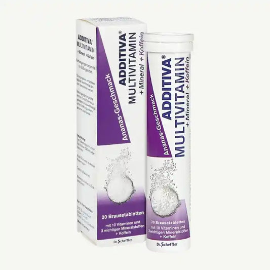 ADDITIVA MULTIVITAMINS +minerals+caffeine 20 tablet