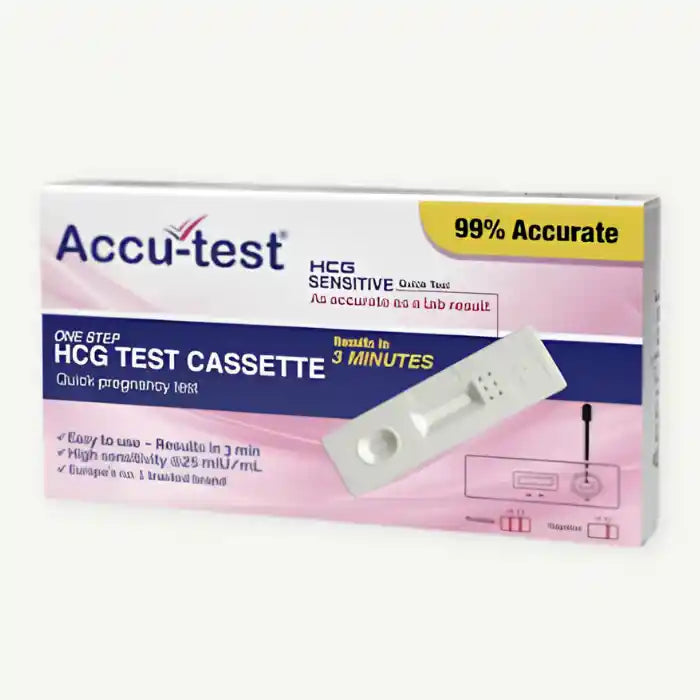 Accu-test HCG Pregnancy Rapid Test Cassette