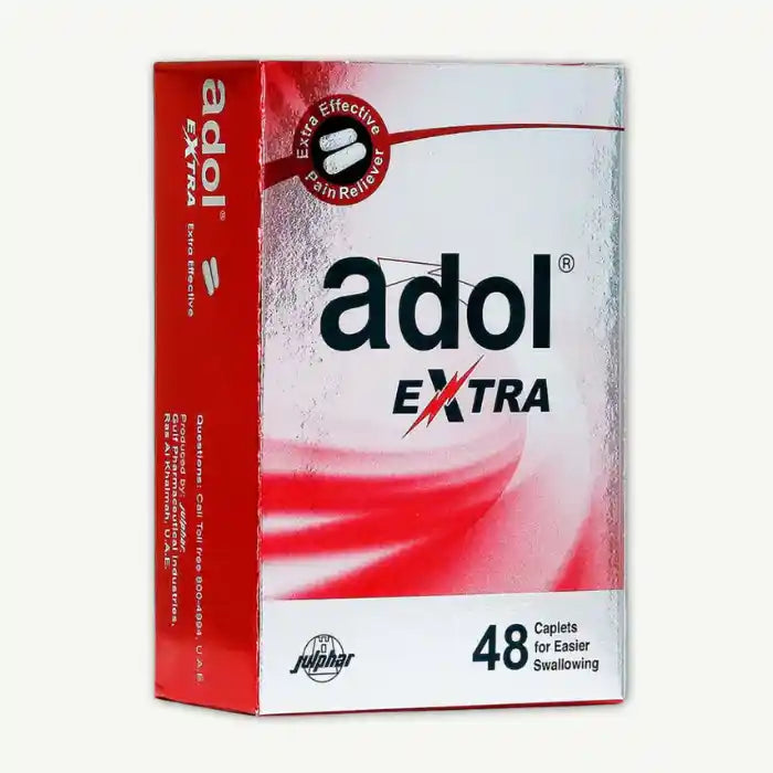 Adol Extra Caplets, 48 Caplets