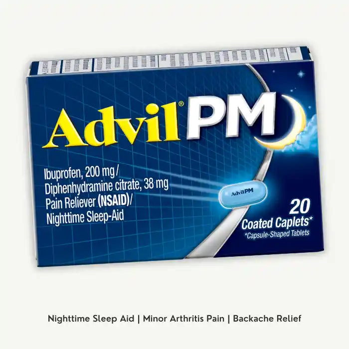 Advil Night Caplets, 20 Count