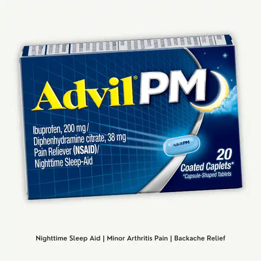 Advil Night Caplets, 20 Count