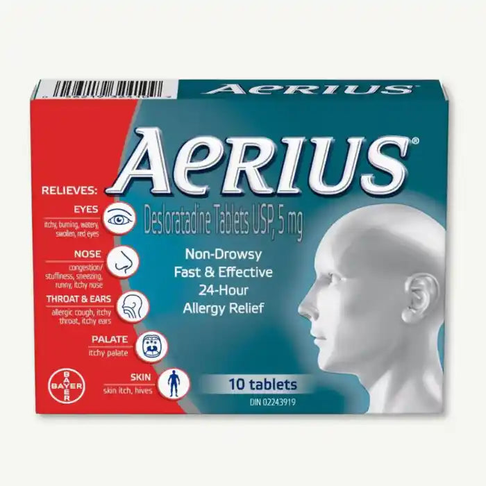 Aerius 5 mg 30 Tablets