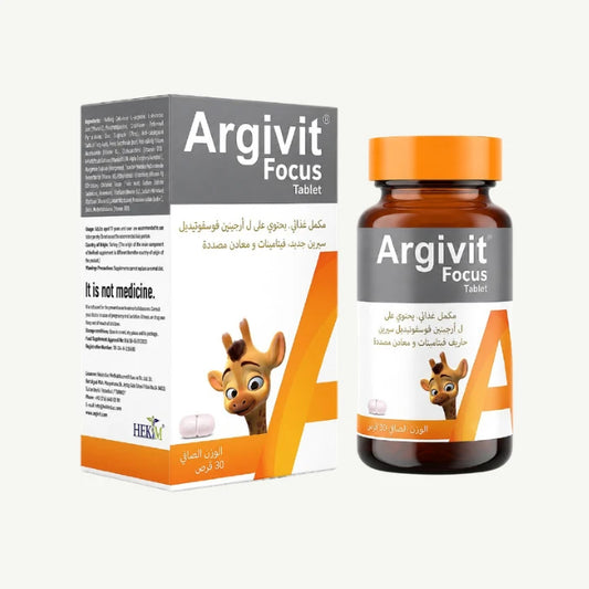 Argivit Focus Multivitamin & Multimineral Supplement, 30 Tablets
