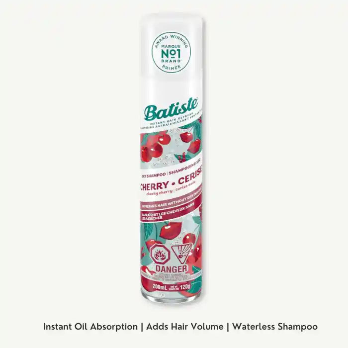 Batiste Refreshing Dry Shampoo Cherry Scent, 200ml
