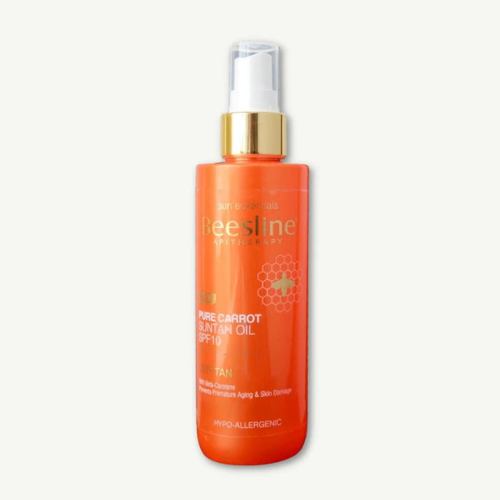 Beesline Pure Carrot Suntan Oil, 2x200ml