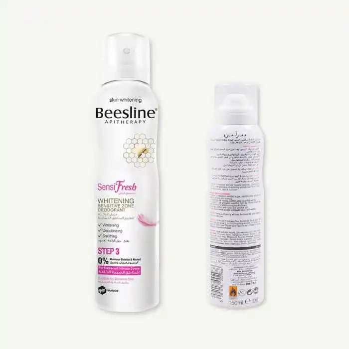 Beesline SensiFresh Sensitive Zone Whitening Deodorant, 150ml
