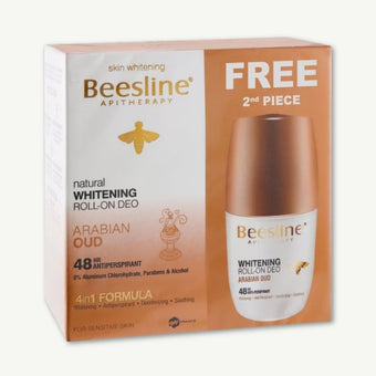 compare product Beesline Whitening Arabian Oud Roll-On Deo, 2x50ml