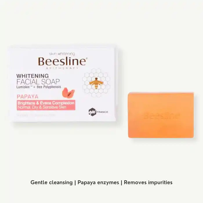 Beesline Whitening Facial Soap with Papaya 85g