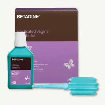 compare product Betadine 10% Povidone Iodine Medicated Vaginal Douche Cleanser and Deodorizer, 250ml