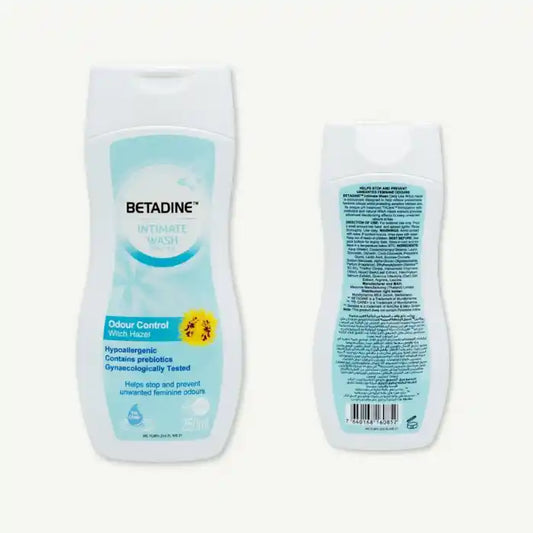 Betadine Witch Hazel Odour Control Daily Intimate Wash, 250ml
