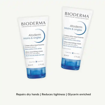 compare product Bioderma Atoderm Nourishing and Softening Hand Cream for Dry Hands and Nails, 50ml