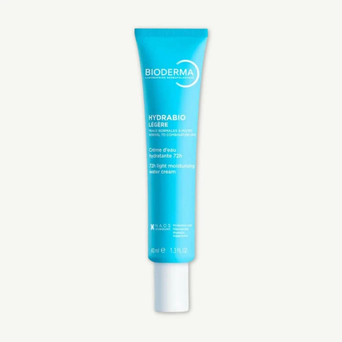 Bioderma Hydrabio Hypoallergenic Light Moisturizing Facial Cream for Normal to Combination Sensitive Skin, 40ml