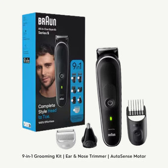 compare product Braun Multigroomer 9 in 1