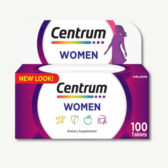 Centrum Women Specially Formulated Multivitamin for Women, 100 Tablets