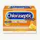 Chloraseptic Fast Acting Sore Throat Relief Lozenges - Lemon Flavor with Honey, 18 Pieces