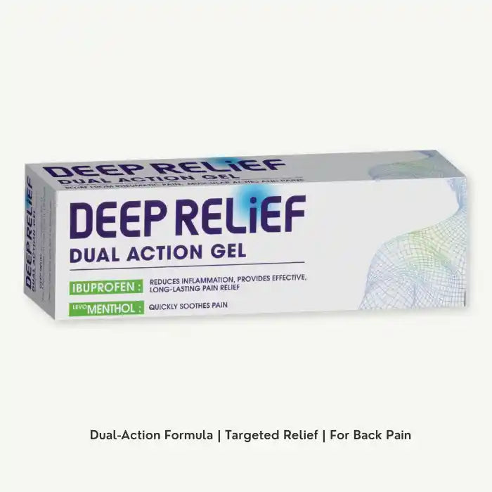 Deep Relief Dual Action Gel, 100g