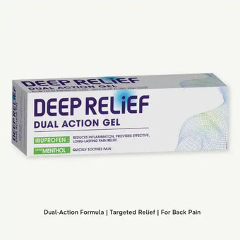 compare product Deep Relief Dual Action Gel, 100g