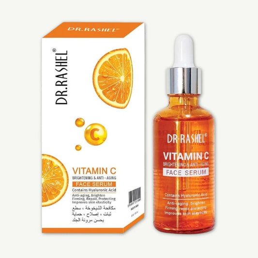 Dr. Rashel Anti-Aging, Brightening & Firming Face Serum with Vitamin C & Hyaluronic Acid, 50ml