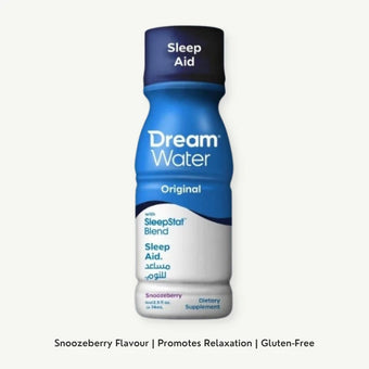compare product Dream Water SleepStat Natural Blend Sleep Support Liquid Supplement - Snoozeberry Flavor, 74ml