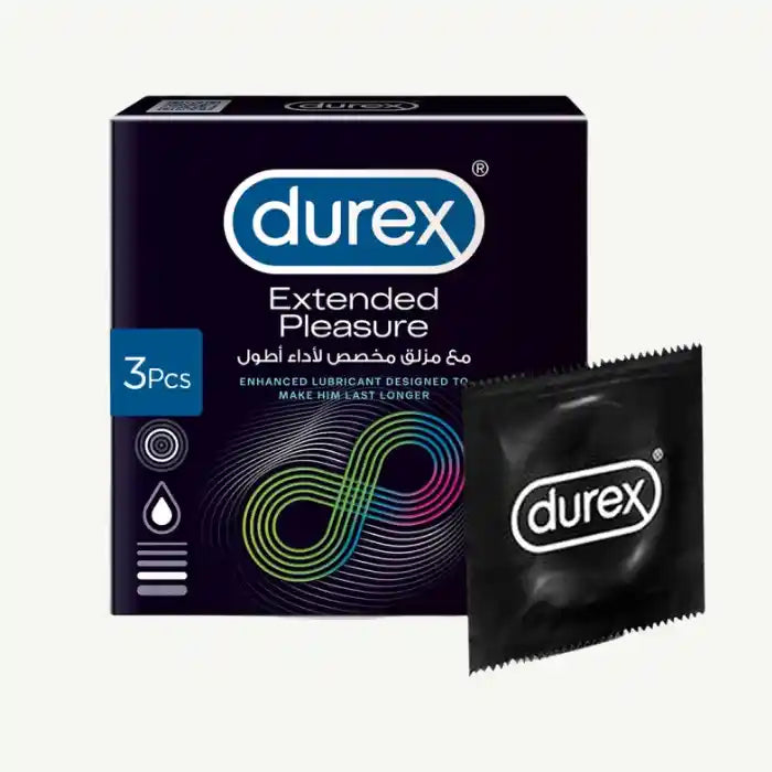Durex Extended Pleasure Condoms 3 Pieces