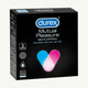 Durex Mutual Pleasure Condoms, 3 Pieces