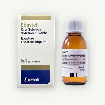 compare product Ebastel 1mg/ml Ebastine Oral Solution, 120ml