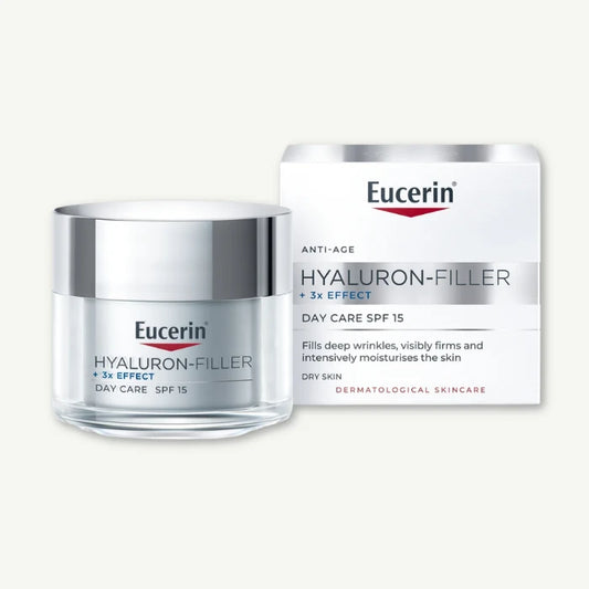 Eucerin Anti-Aging Hyaluron Filler Day Cream for Dry Skin SPF15+, 50ml