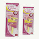 Feather Flora 2 Piece Shaving Razors Pink Yellow 2 Pieces