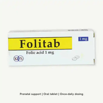 compare product Folitab Folic Acid, 1mg