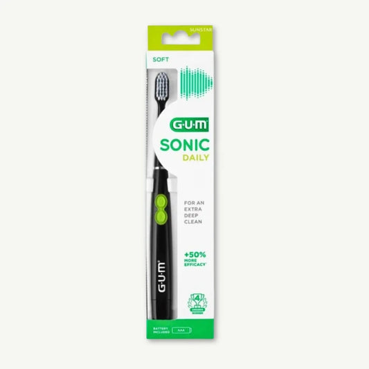 G.U.M Black Activital Sonic Powered Electric Toothbrush