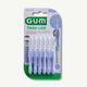 GUM Trav-ler 0.6mm Purple Interdental Brushes, 6 Pieces