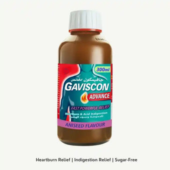 compare product Gaviscon Advance Aniseed Oral Suspension, 300ml