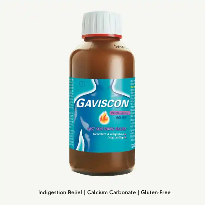 Gaviscon Fast Soothing & Relieving Liquid with Original Aniseed, 200ml