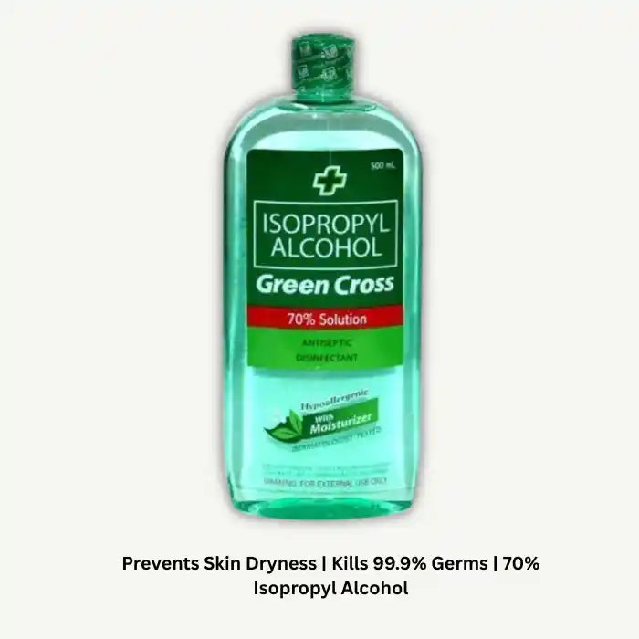 Green Cross 70% Isopropyl Alcohol 500 ml